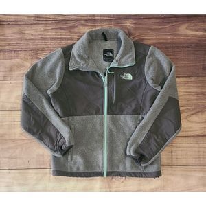The North Face Women's Small Fleece Denali Jacket Gray Casual Lightweight